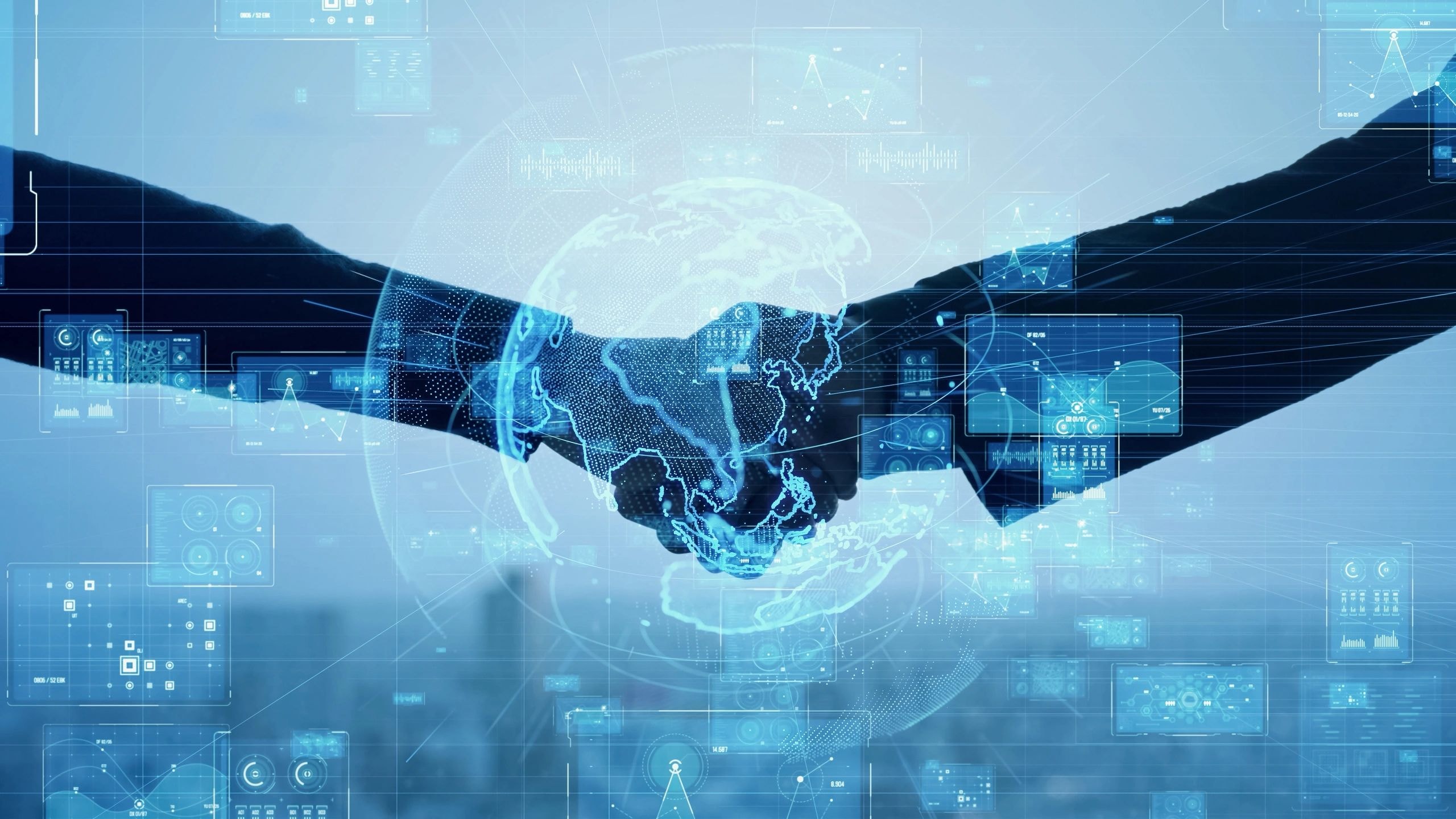 Business partnership and global connectivity