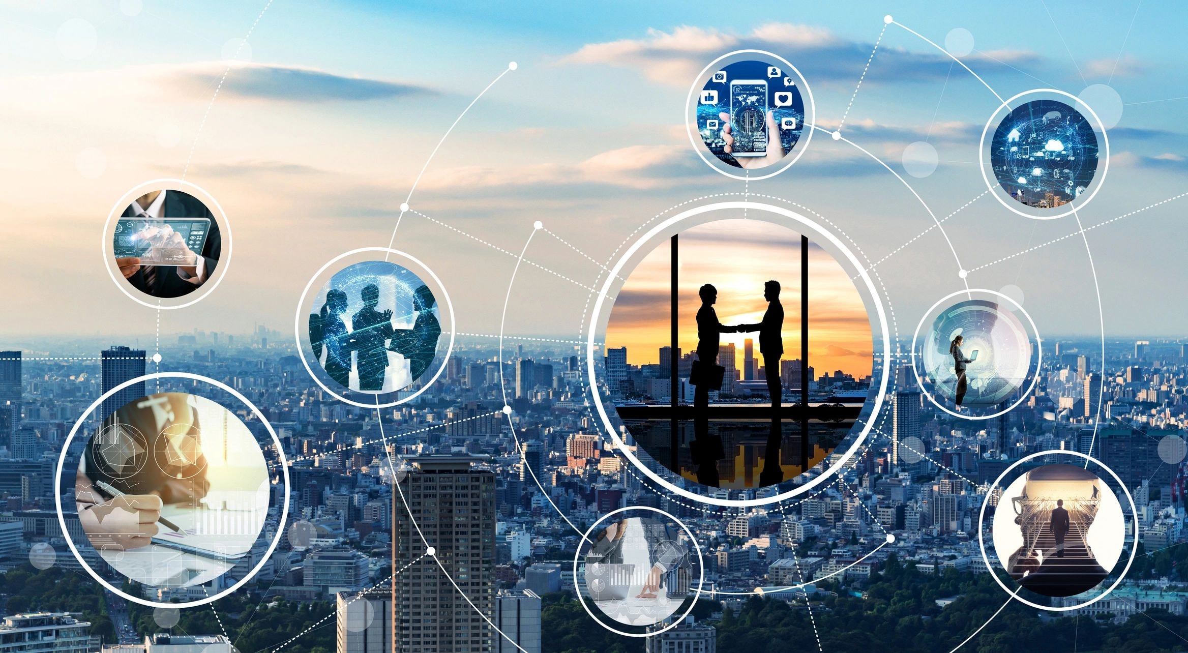 Global supply chain logistics network
